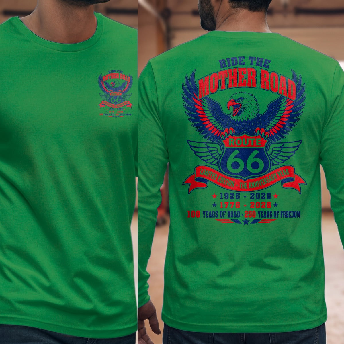 Irish Green | Left Chest + Back (refreshed)
