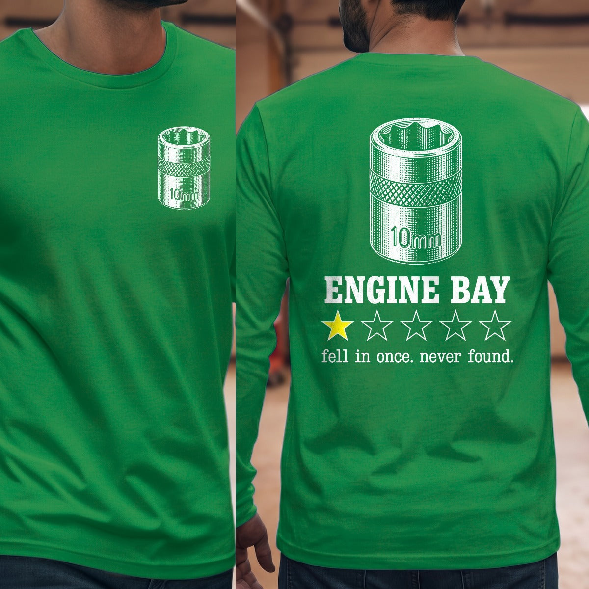 Irish Green | Left Chest + Back (refreshed)