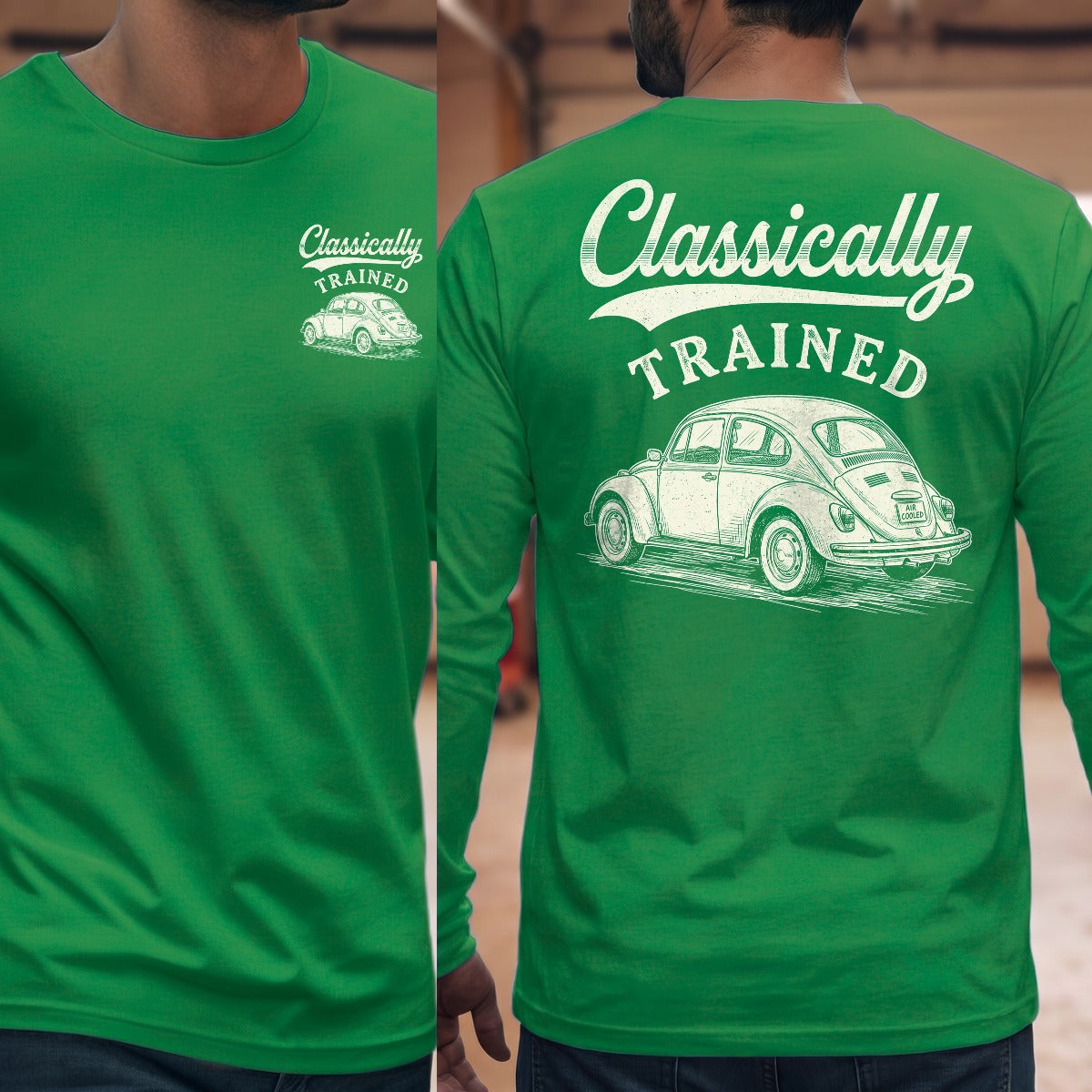 Irish Green | Left Chest + Back (refreshed)