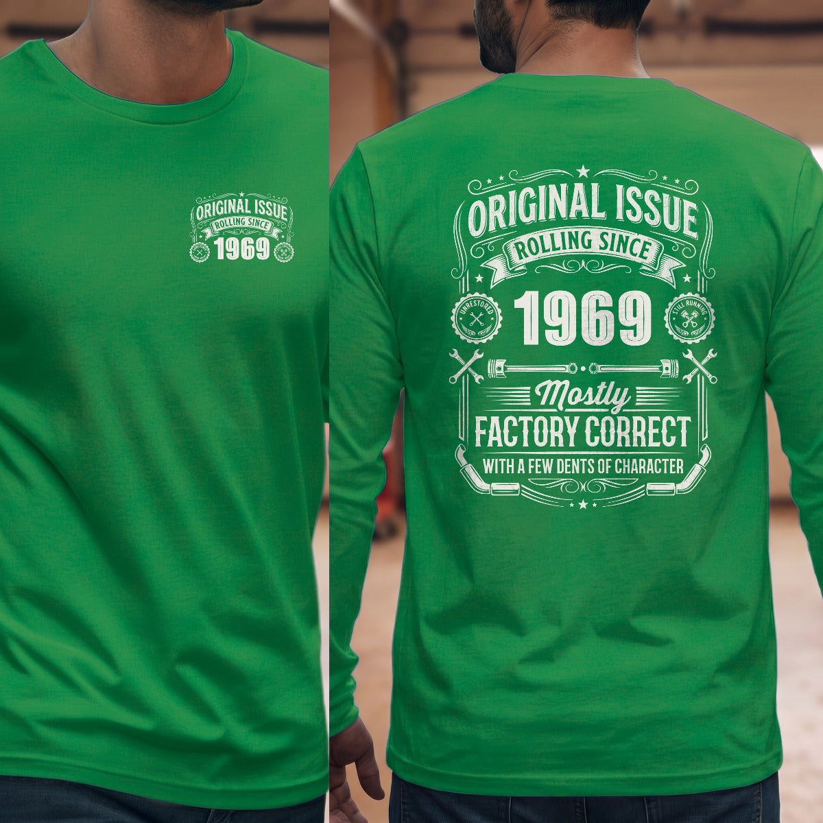 Irish Green | Left Chest + Back (refreshed)