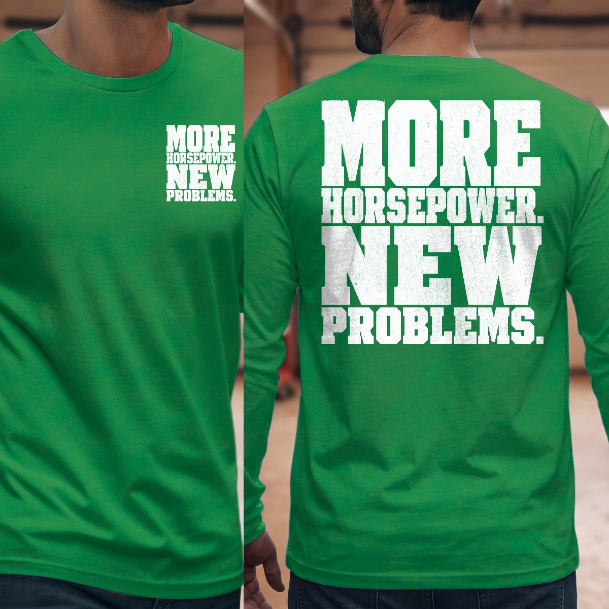 Irish Green | Left Chest + Back (refreshed)