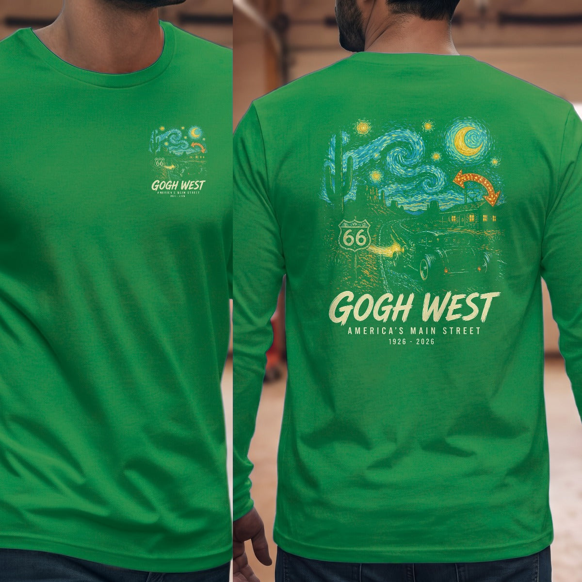 Irish Green | Left Chest + Back (refreshed)