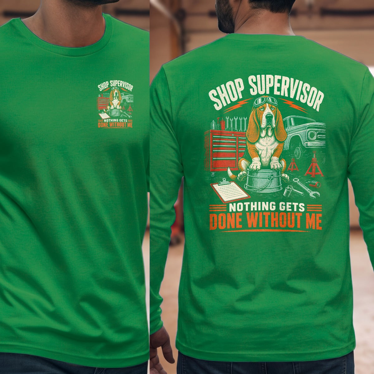 Irish Green | Left Chest + Back (refreshed)
