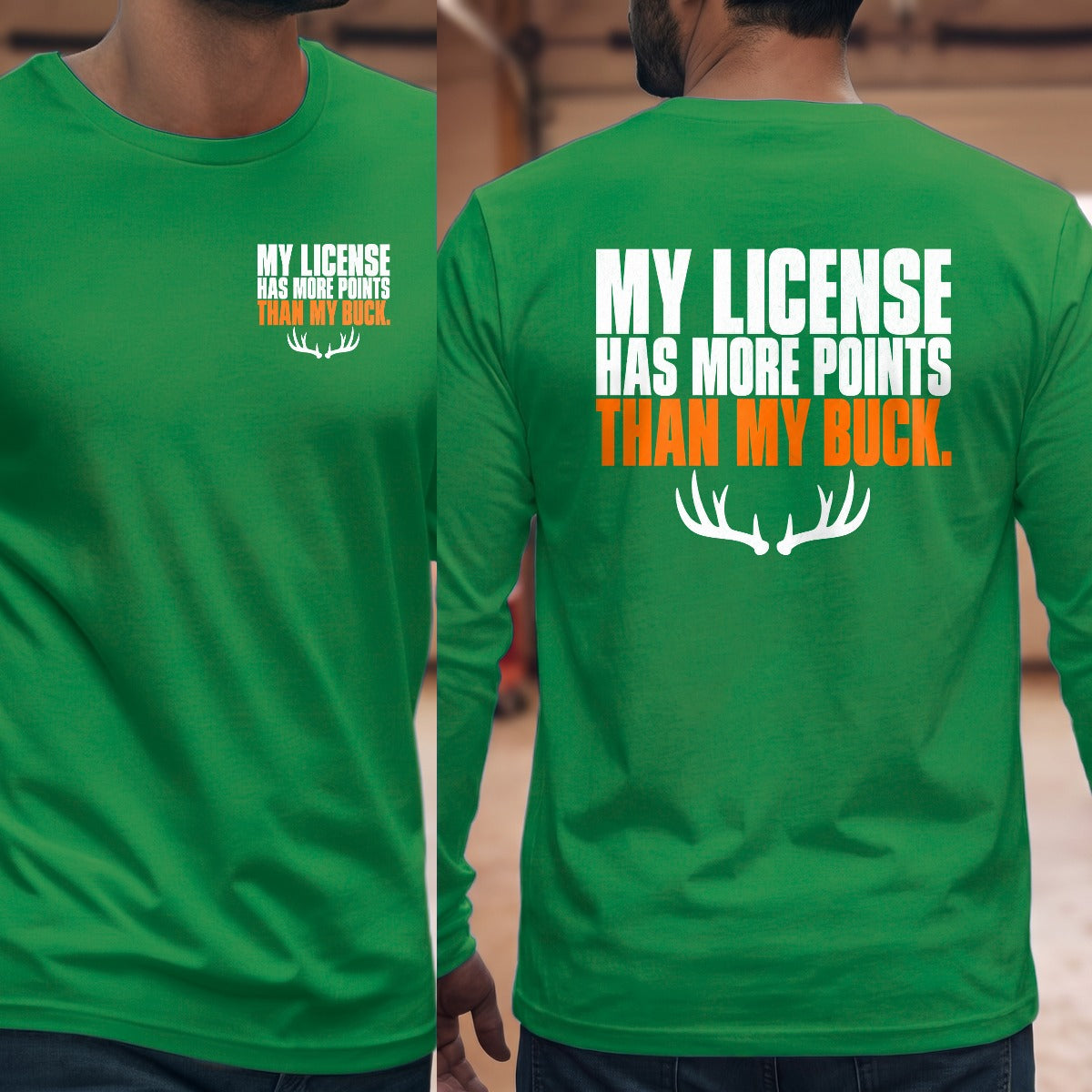 Irish Green | Left Chest + Back (refreshed)