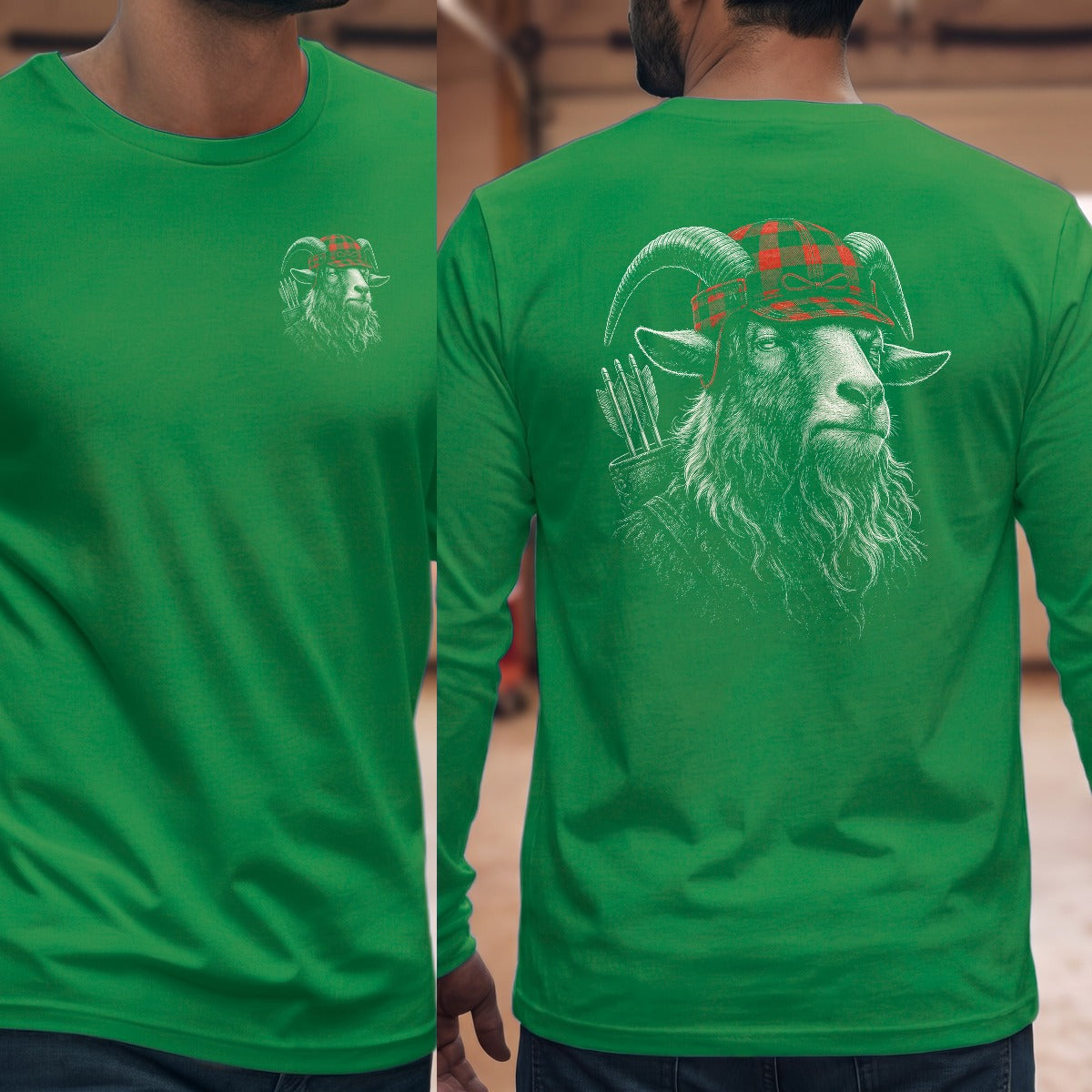 Irish Green | Left Chest + Back (refreshed)