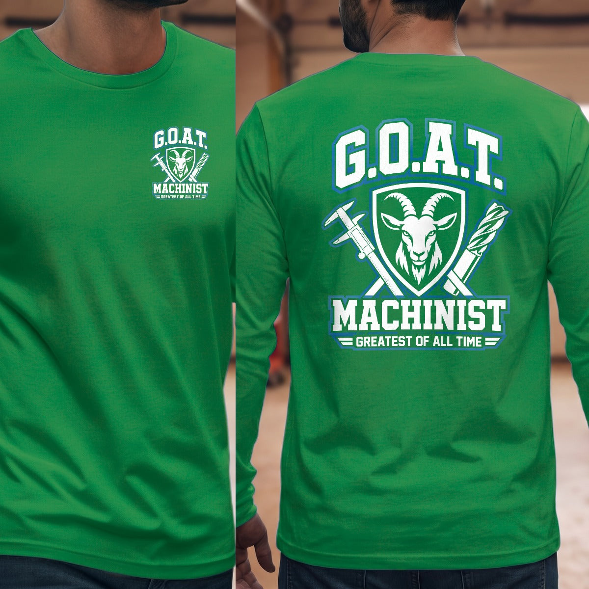 Irish Green | Left Chest + Back (refreshed)