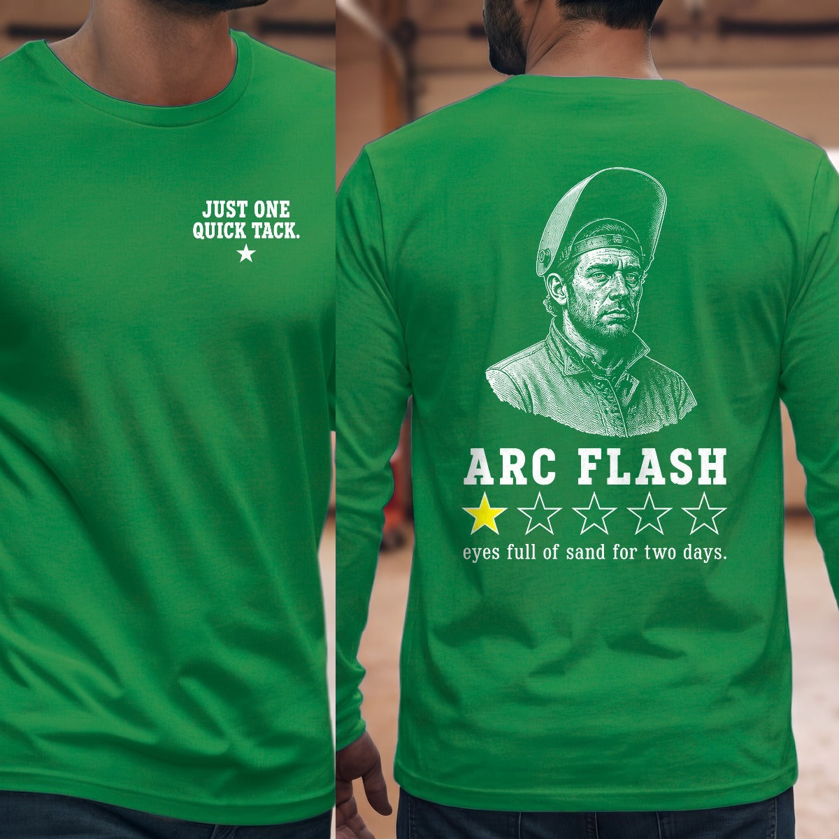 Irish Green | Left Chest + Back (refreshed)