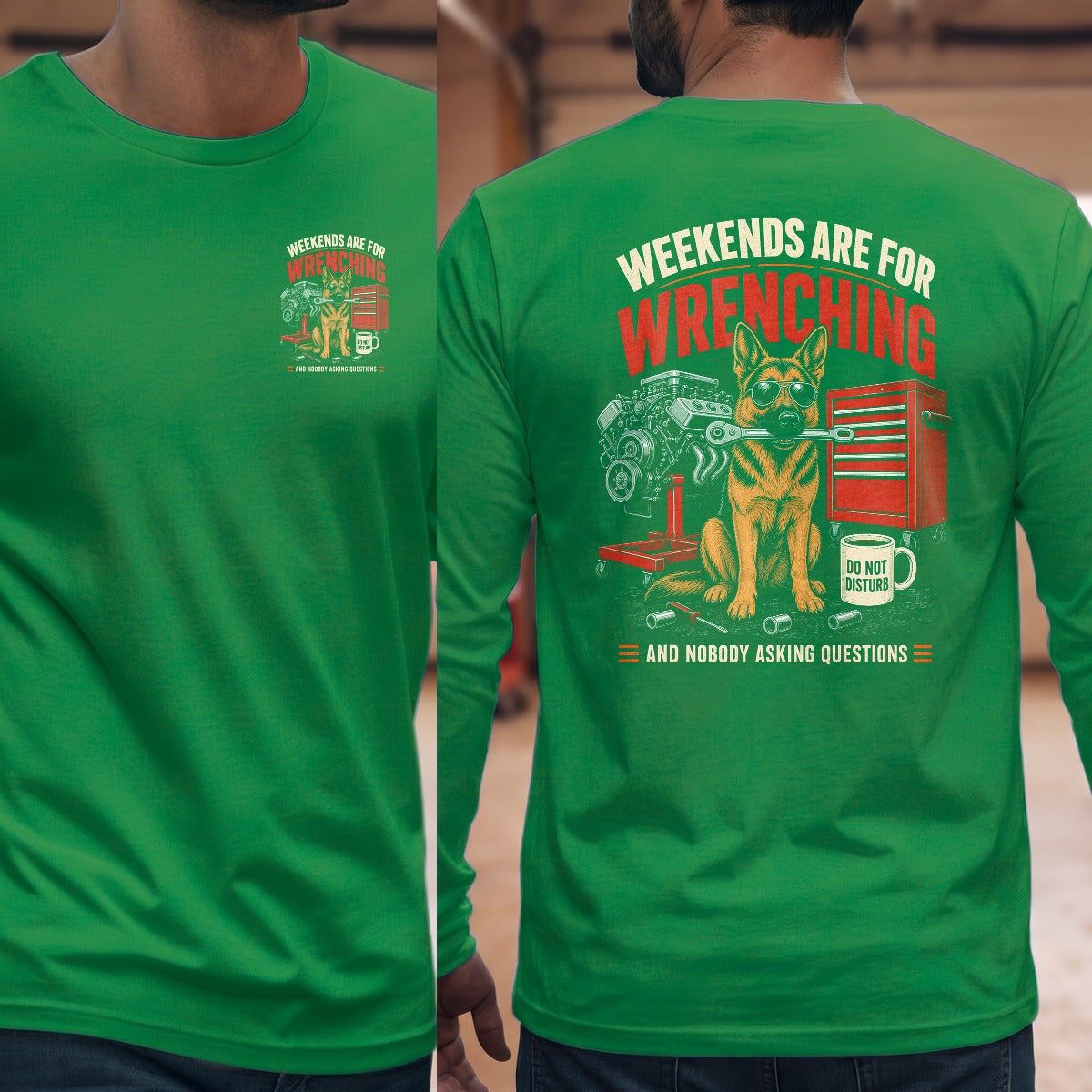Irish Green | Left Chest + Back (refreshed)