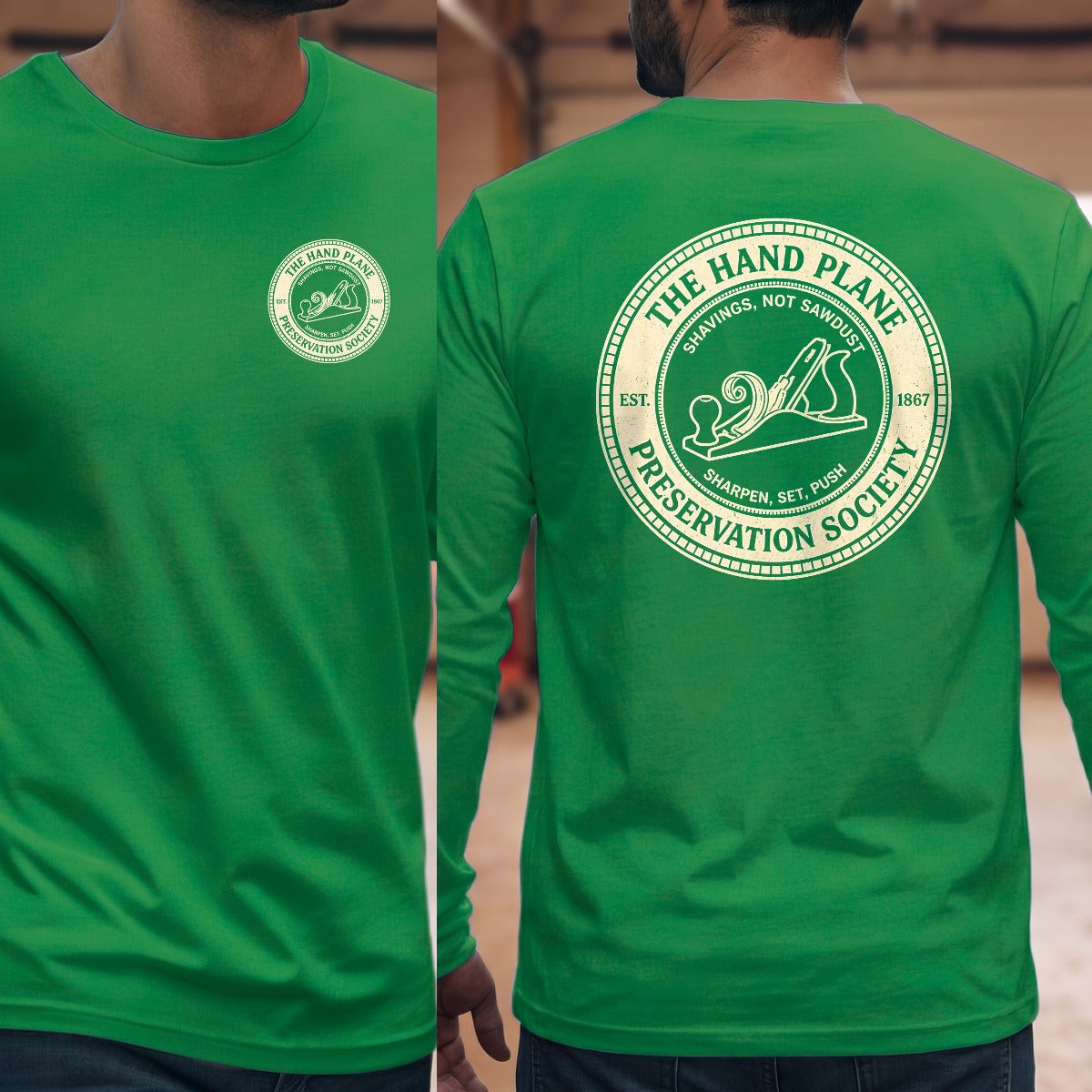 Irish Green | Left Chest + Back (refreshed)