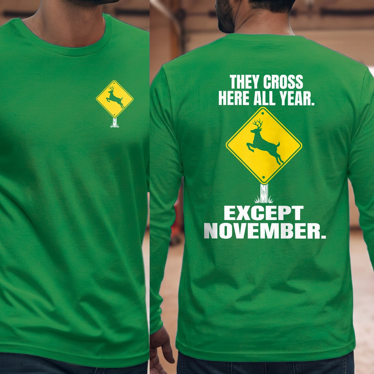 Irish Green | Left Chest + Back (refreshed)