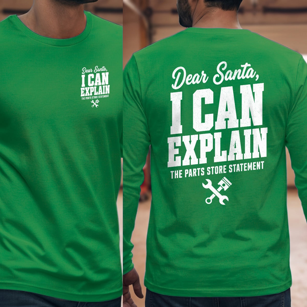 Irish Green | Left Chest + Back (refreshed)