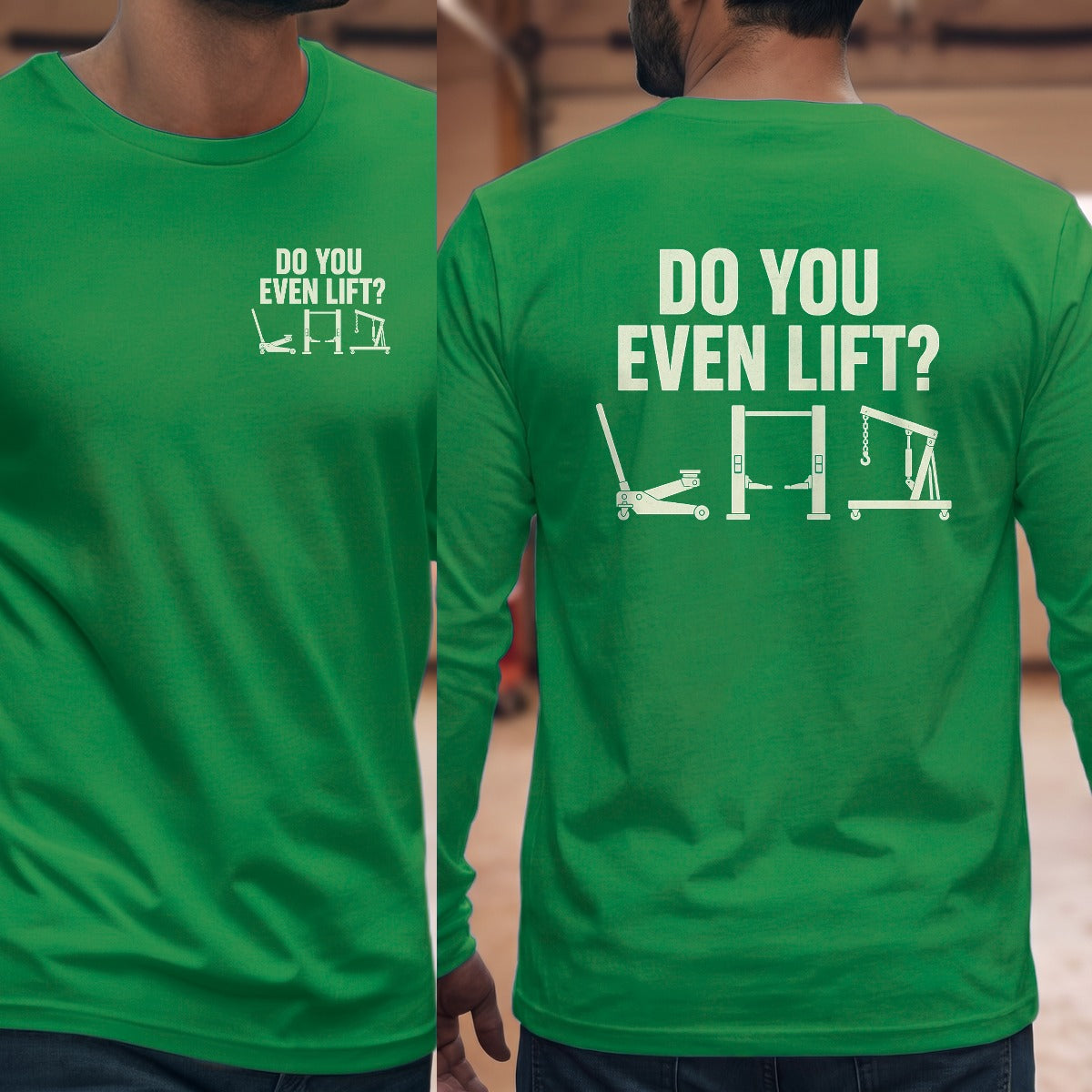 Irish Green | Left Chest + Back (refreshed)