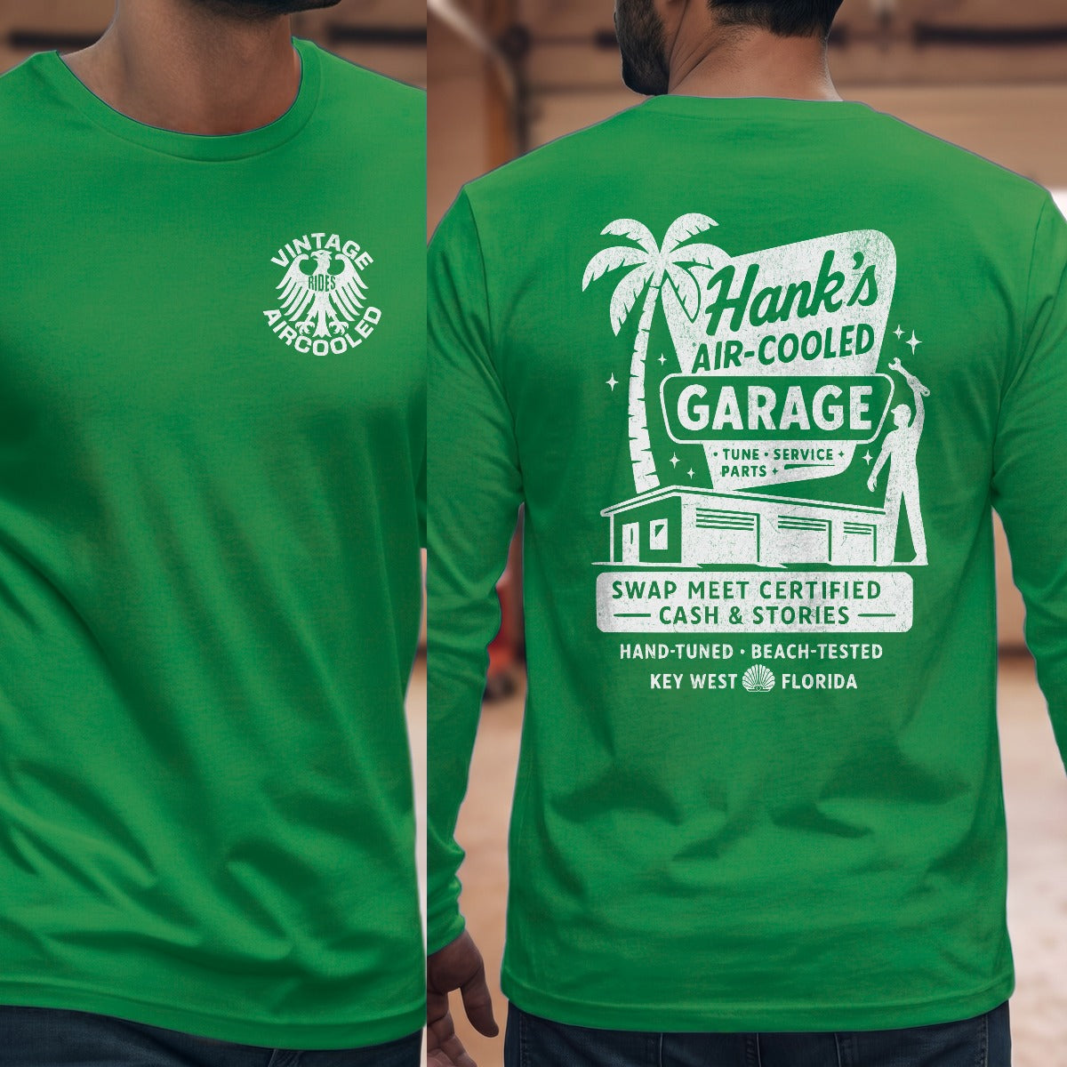 Irish Green | Left Chest + Back (refreshed)