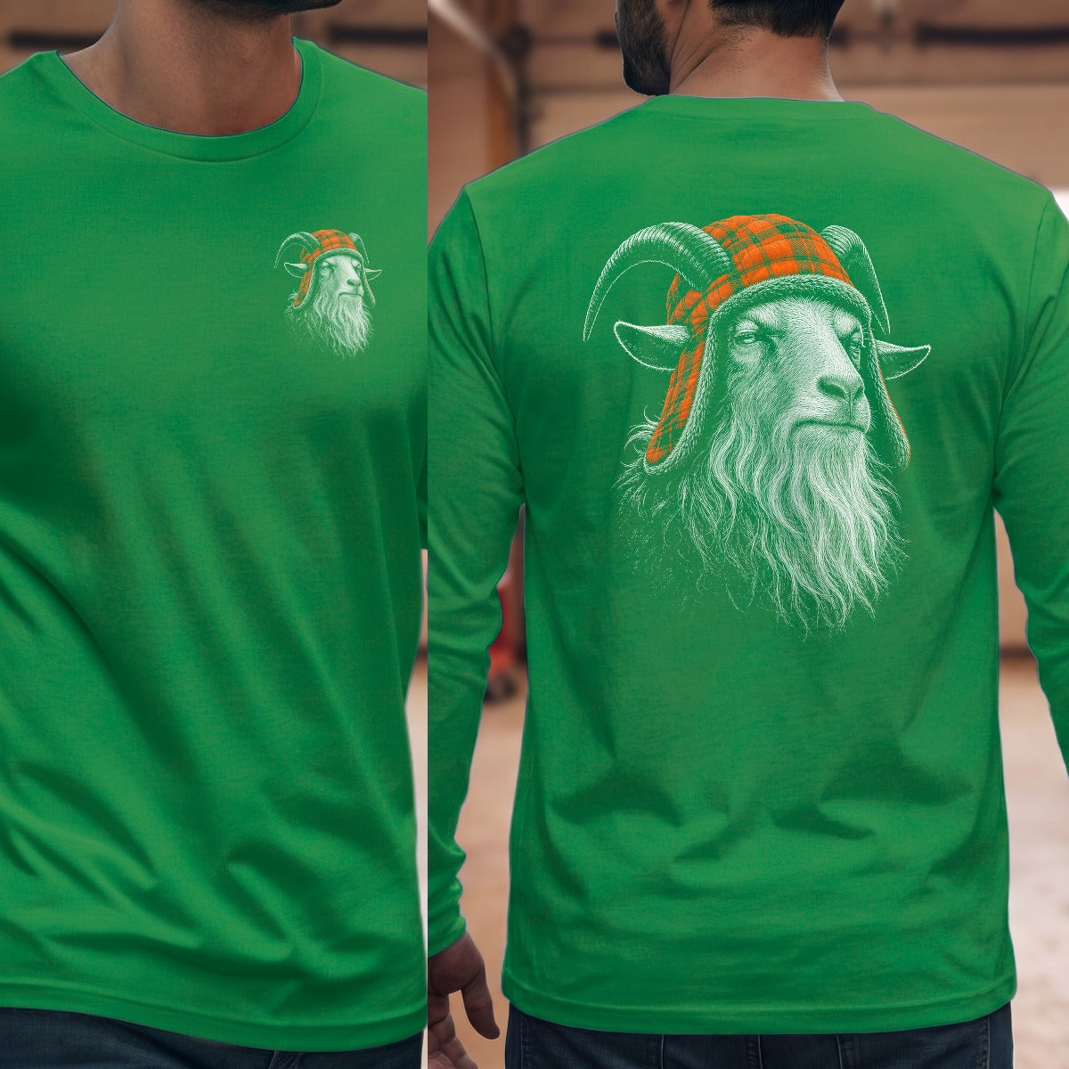 Irish Green | Left Chest + Back (refreshed)