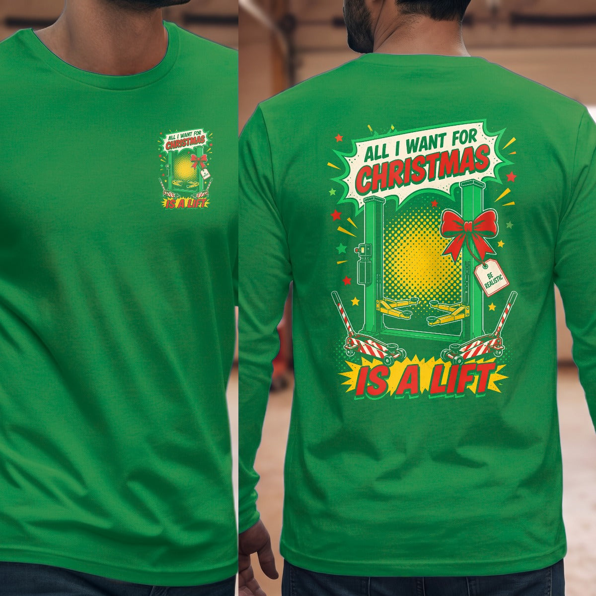 Irish Green | Left Chest + Back (refreshed)