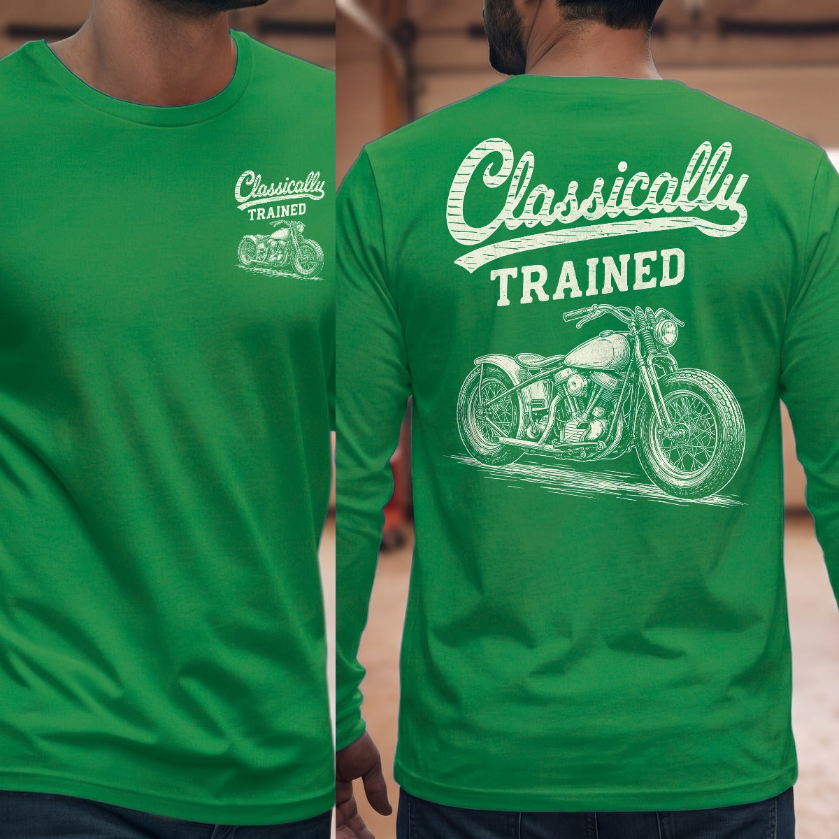 Irish Green | Left Chest + Back (refreshed)