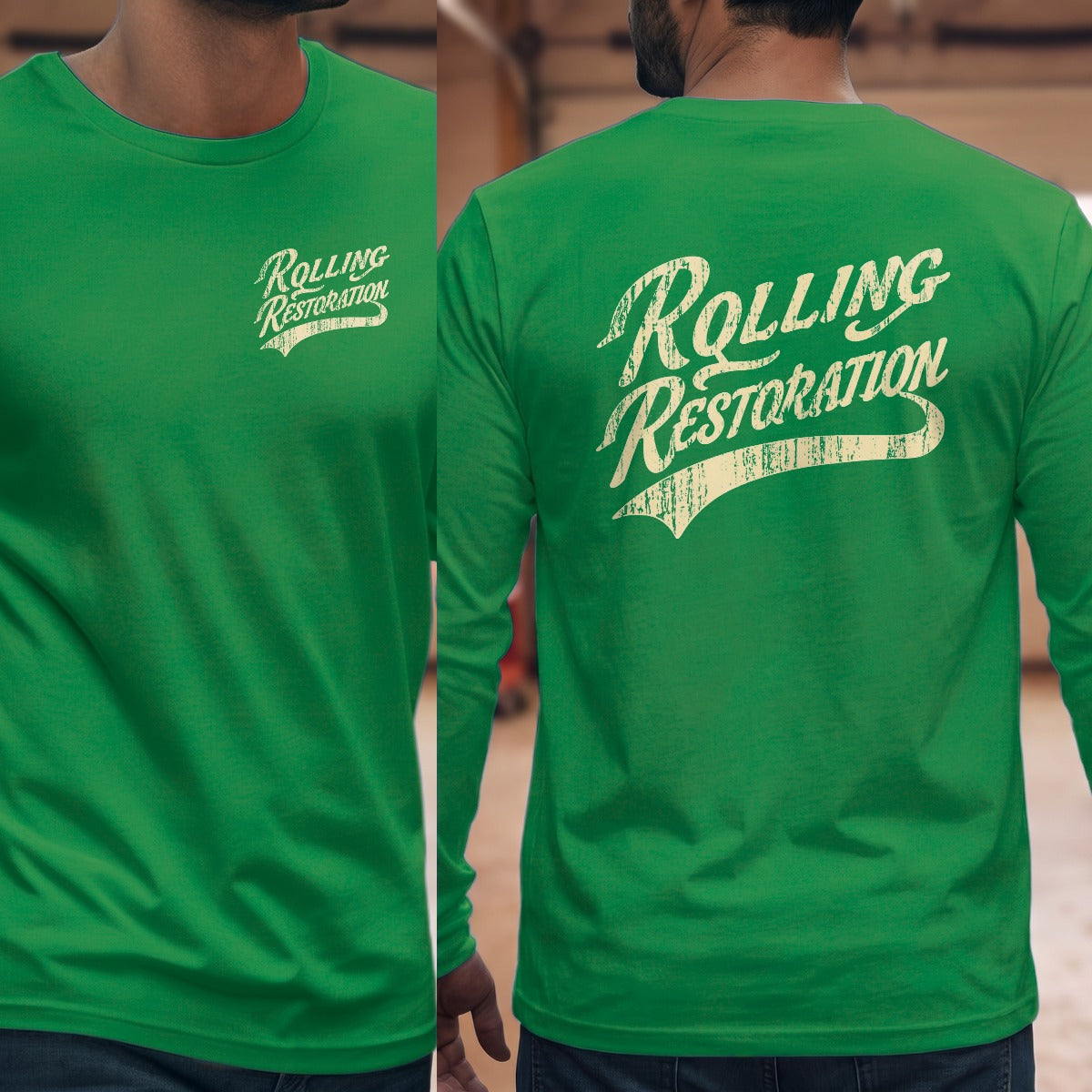 Irish Green | Left Chest + Back (refreshed)