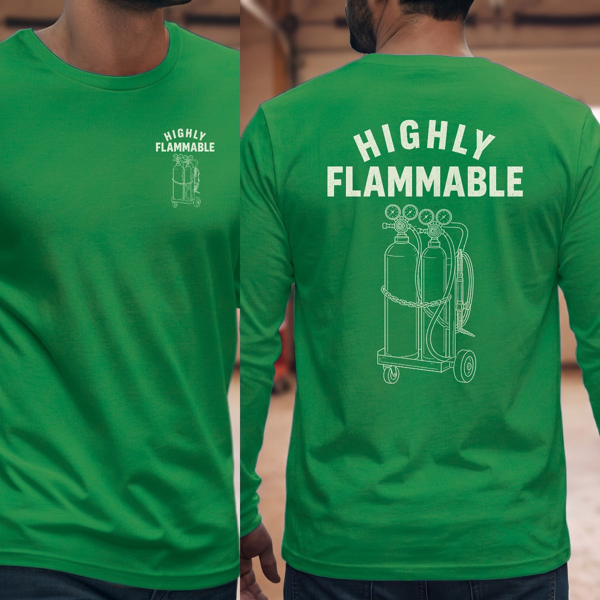 Irish Green | Left Chest + Back (refreshed)