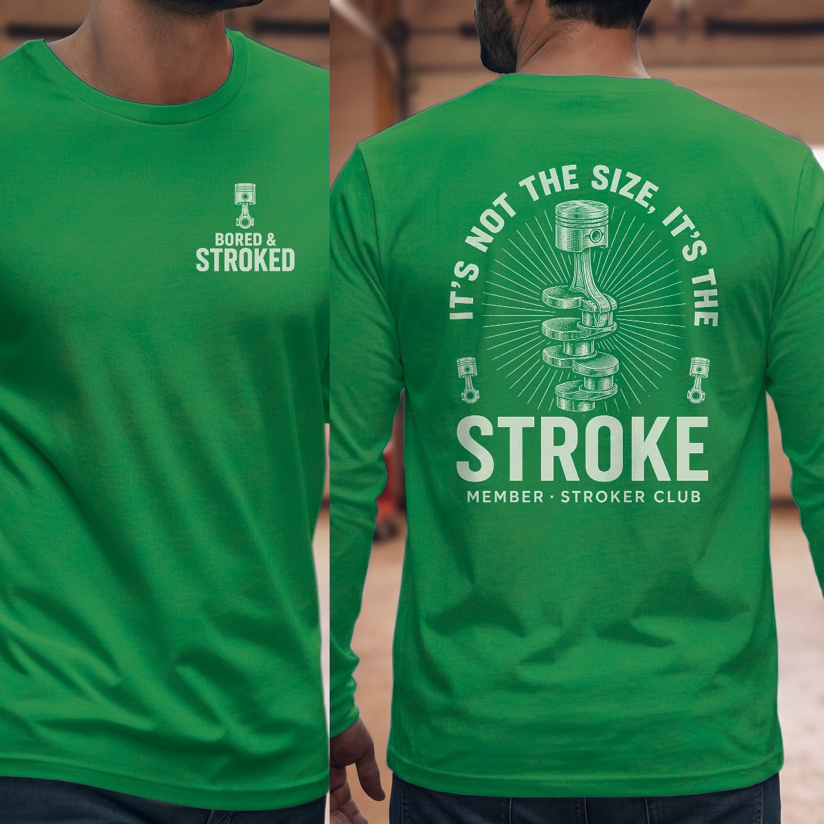 Irish Green | Left Chest + Back (refreshed)
