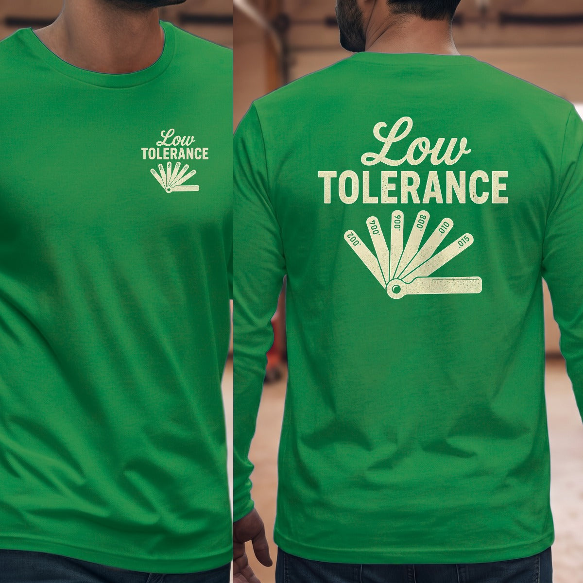 Irish Green | Left Chest + Back (refreshed)