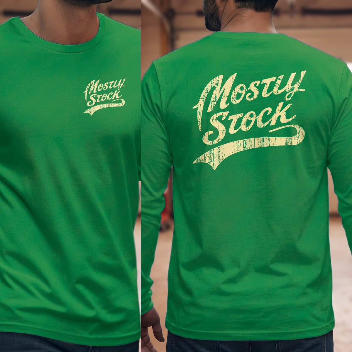 Irish Green | Left Chest + Back (refreshed)