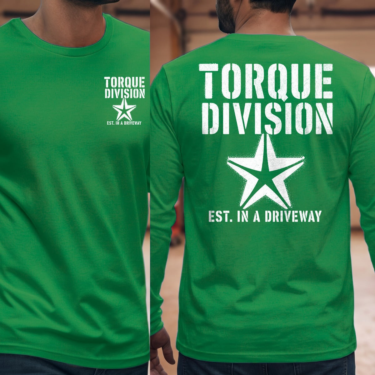 Irish Green | Left Chest + Back (refreshed)