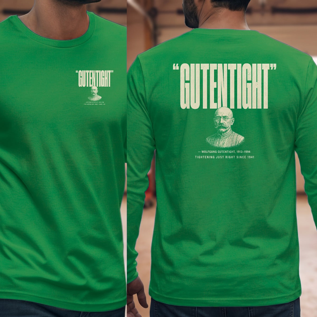 Irish Green | Left Chest + Back (refreshed)