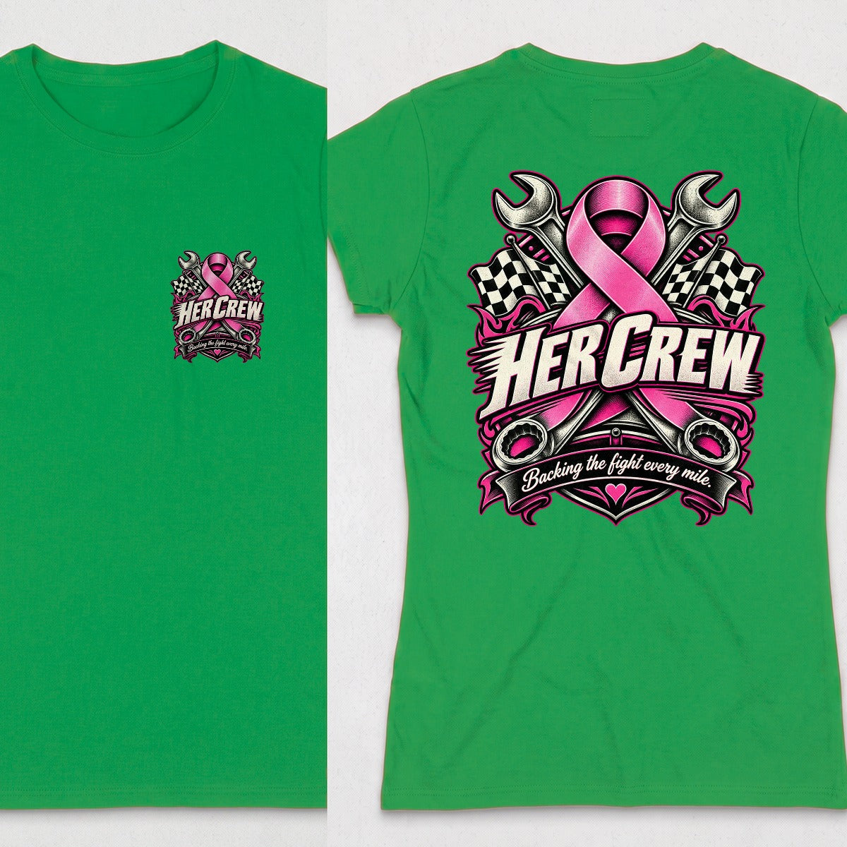 Irish Green | Left Chest + Back (refreshed)