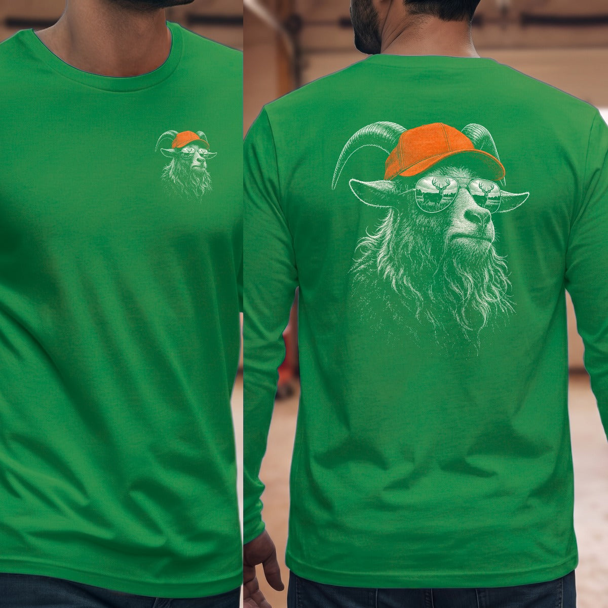 Irish Green | Left Chest + Back (refreshed)