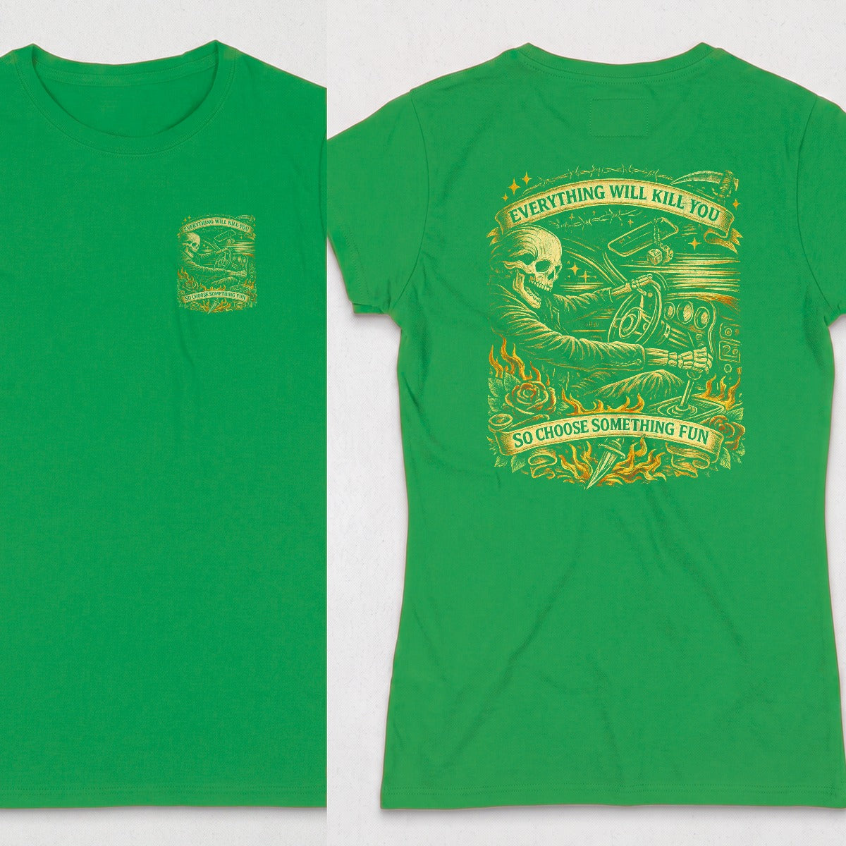 Irish Green | Left Chest + Back (refreshed)