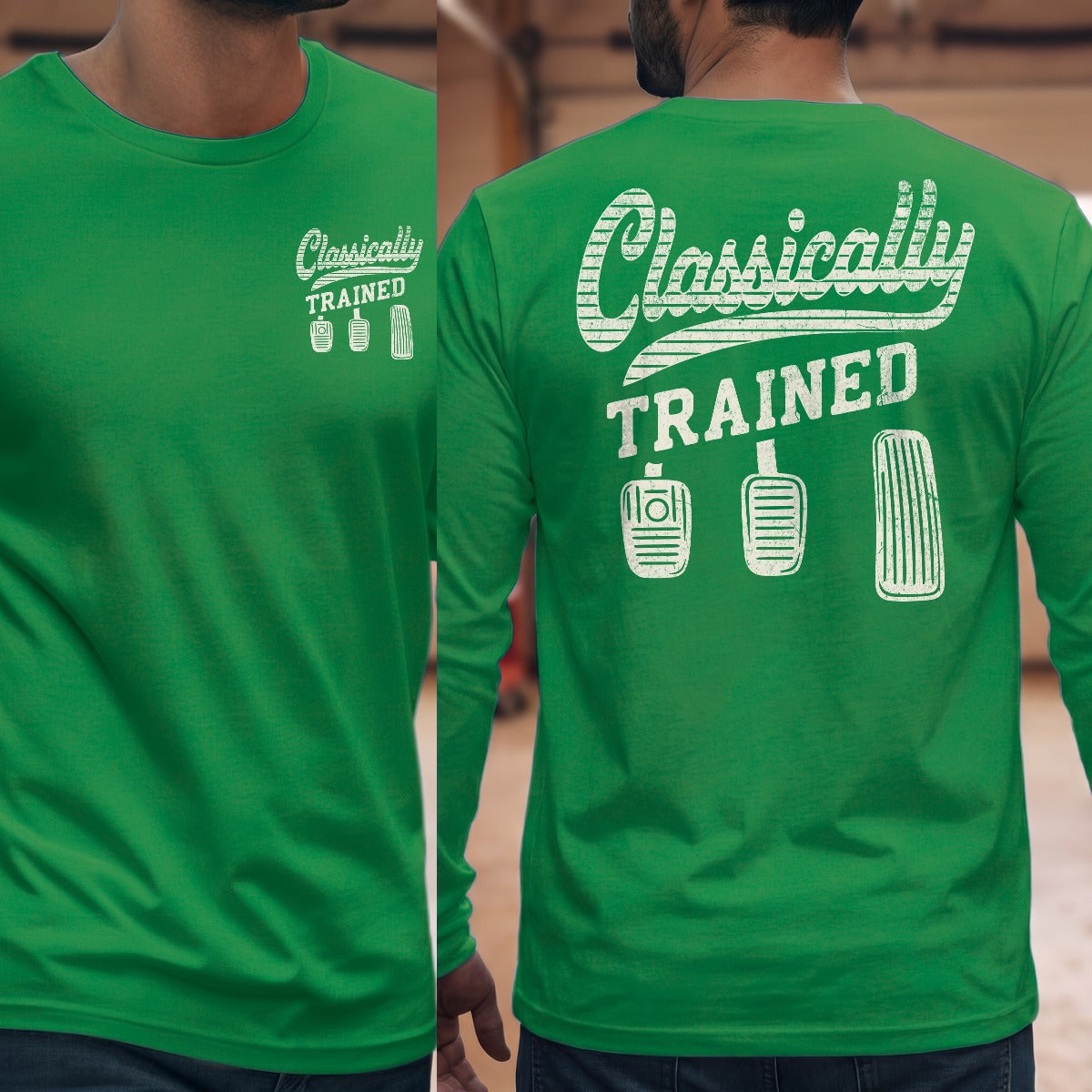 Irish Green | Left Chest + Back (refreshed)