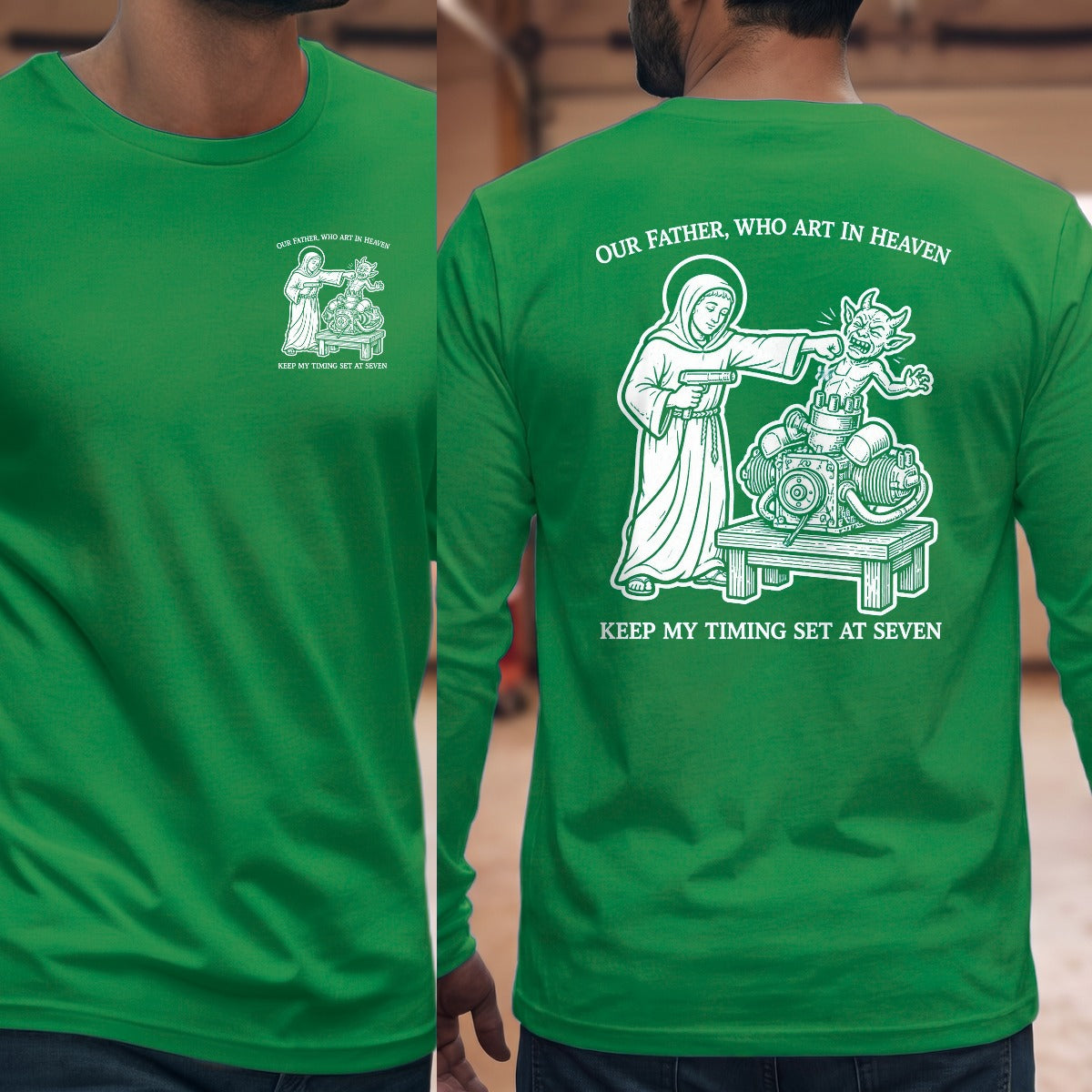 Irish Green | Left Chest + Back (refreshed)
