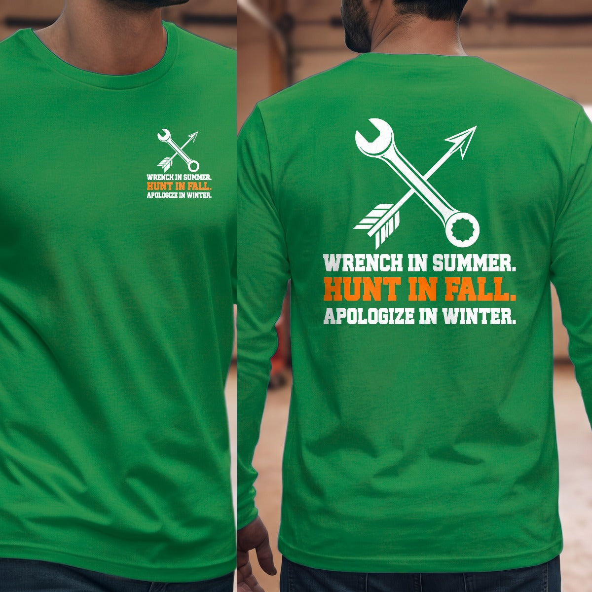 Irish Green | Left Chest + Back (refreshed)
