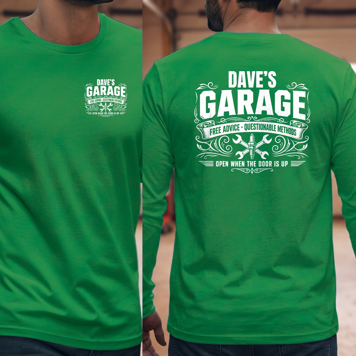 Irish Green | Left Chest + Back (refreshed)