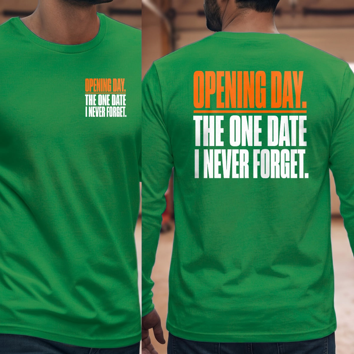 Irish Green | Left Chest + Back (refreshed)