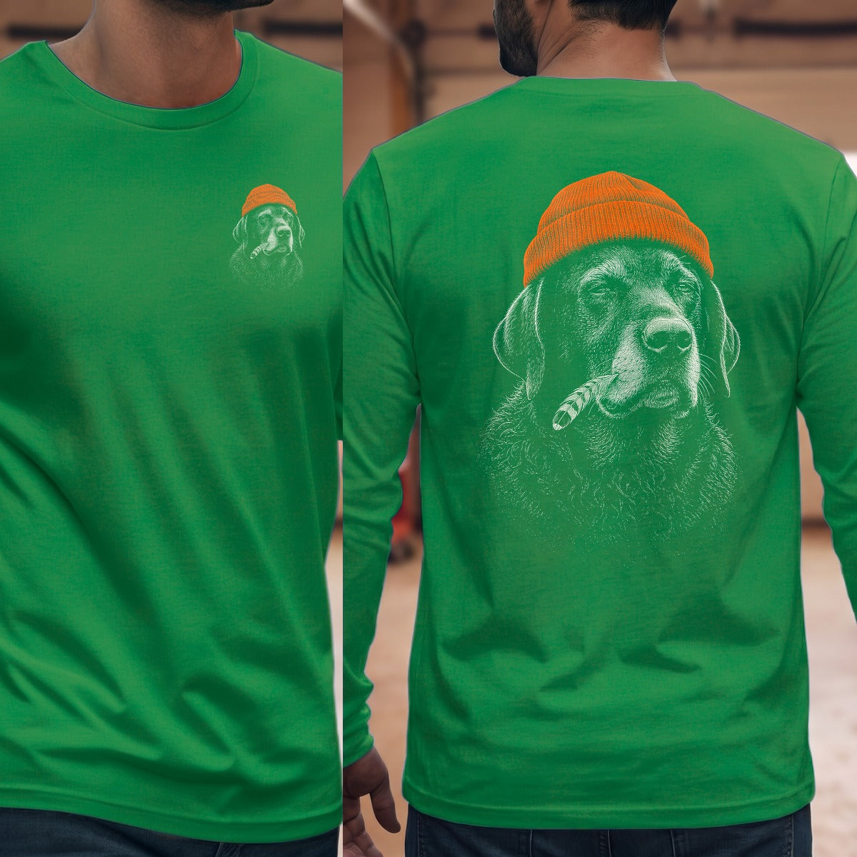 Irish Green | Left Chest + Back (refreshed)