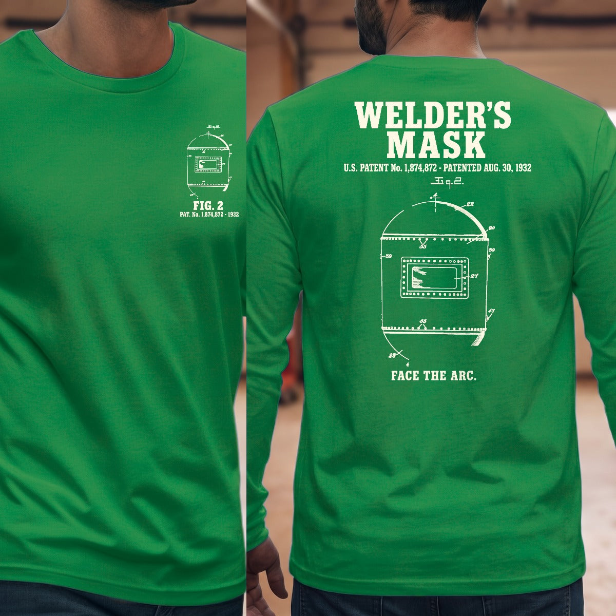 Irish Green | Left Chest + Back (refreshed)