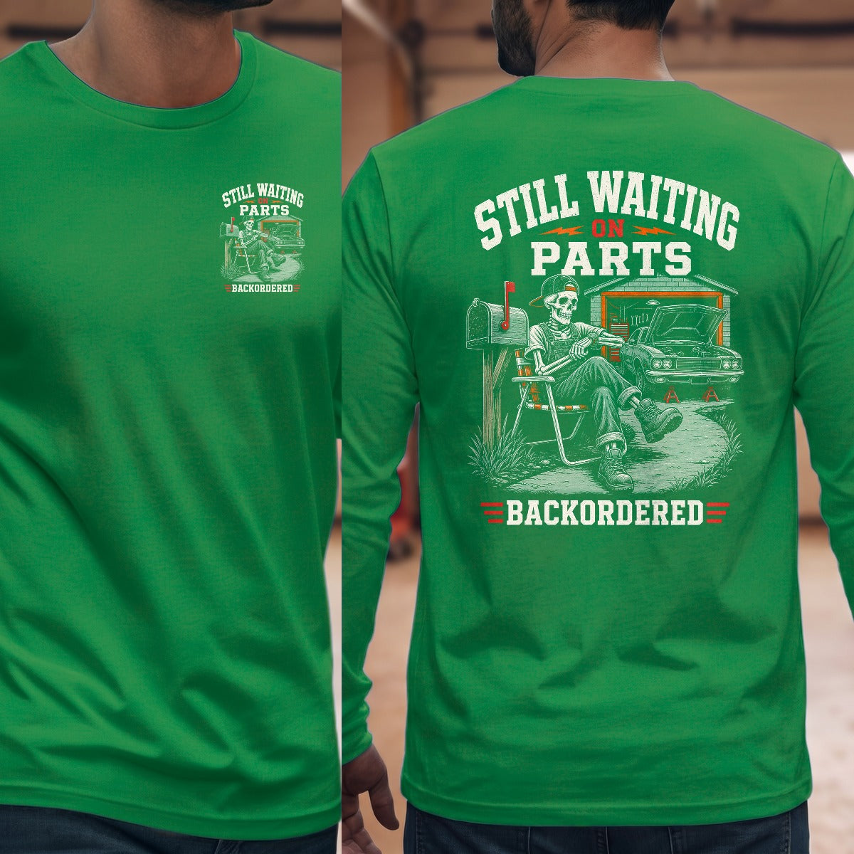 Irish Green | Left Chest + Back (refreshed)