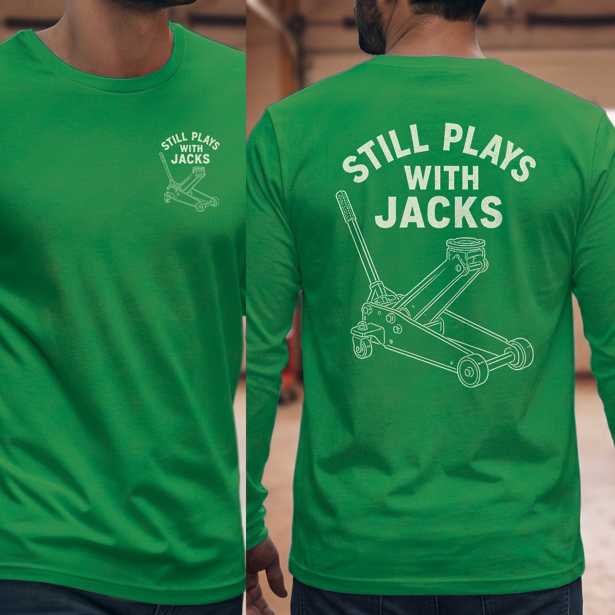 Irish Green | Left Chest + Back (refreshed)