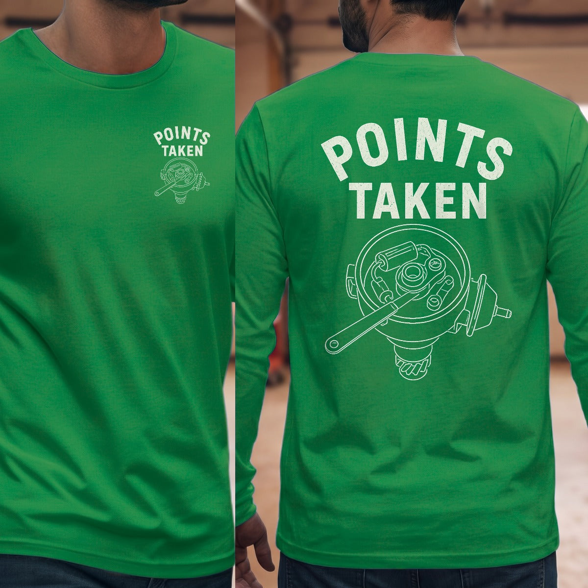 Irish Green | Left Chest + Back (refreshed)