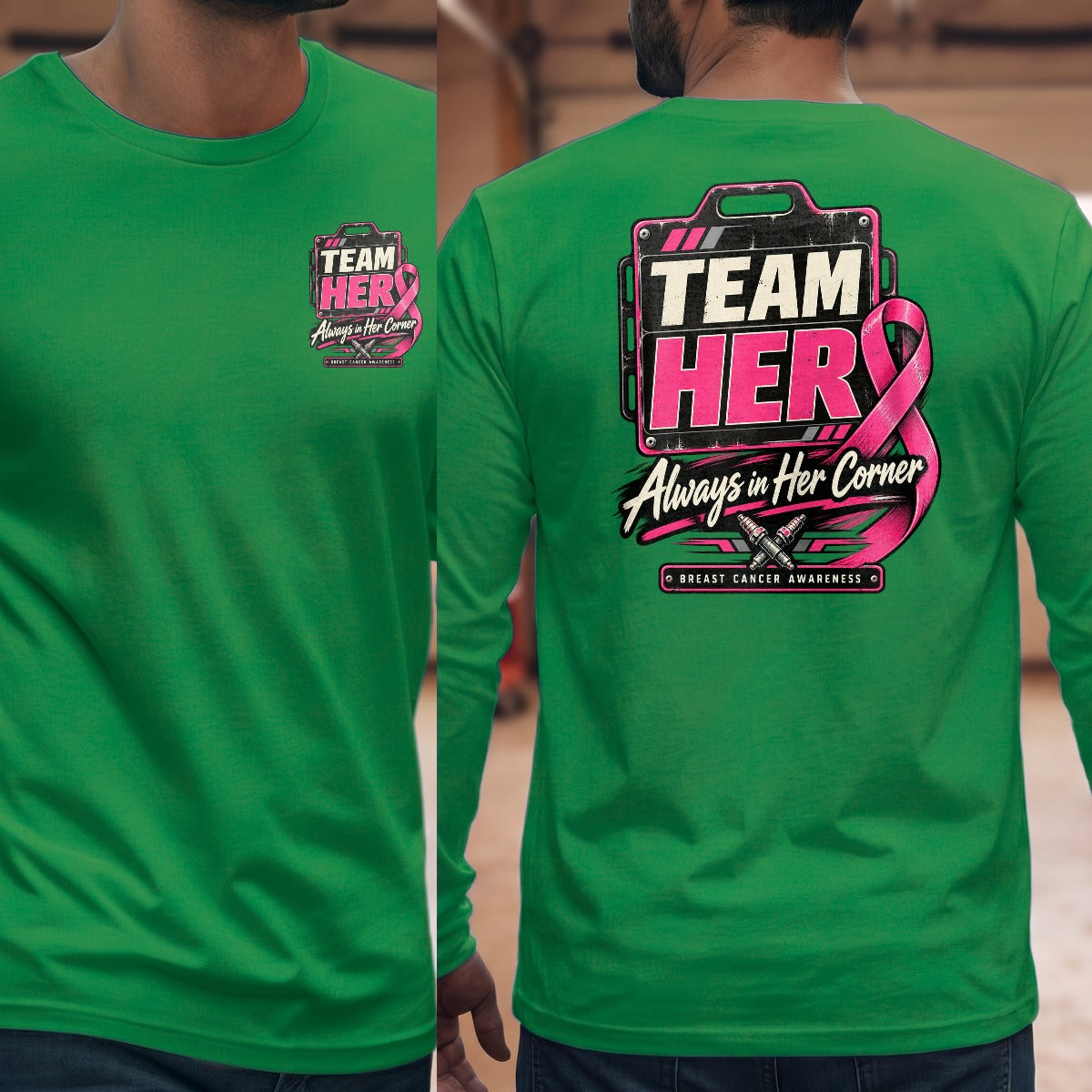 Irish Green | Left Chest + Back (refreshed)