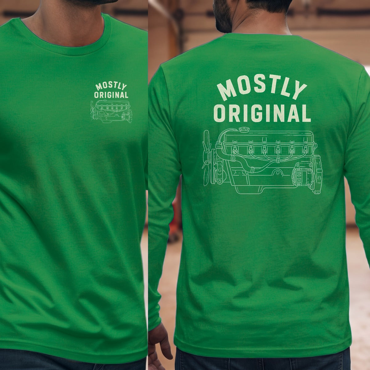 Irish Green | Left Chest + Back (refreshed)