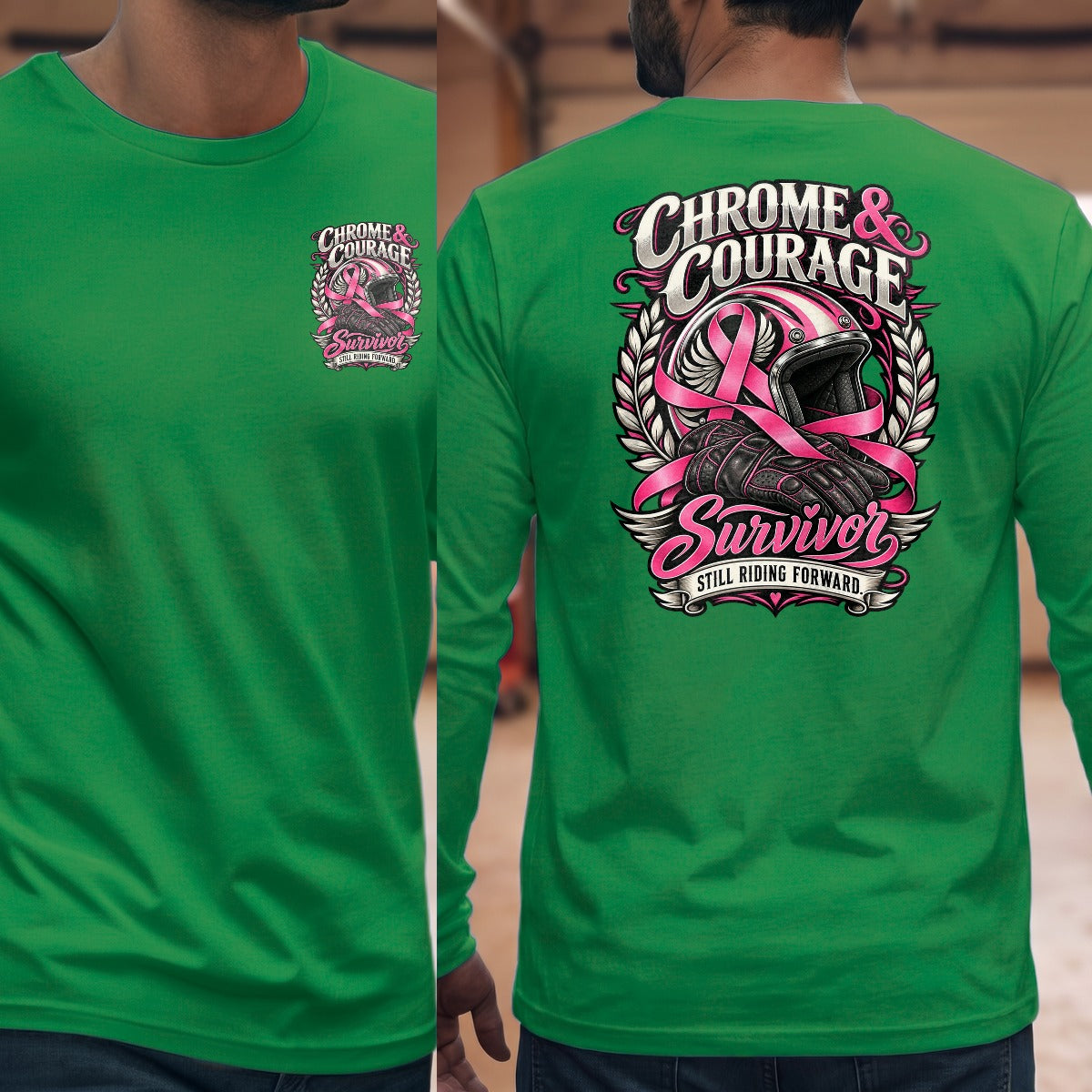 Irish Green | Left Chest + Back (refreshed)