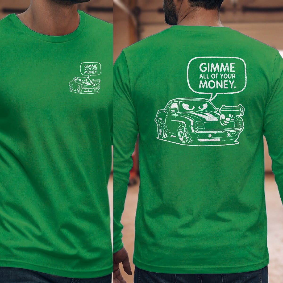 Irish Green | Left Chest + Back (refreshed)