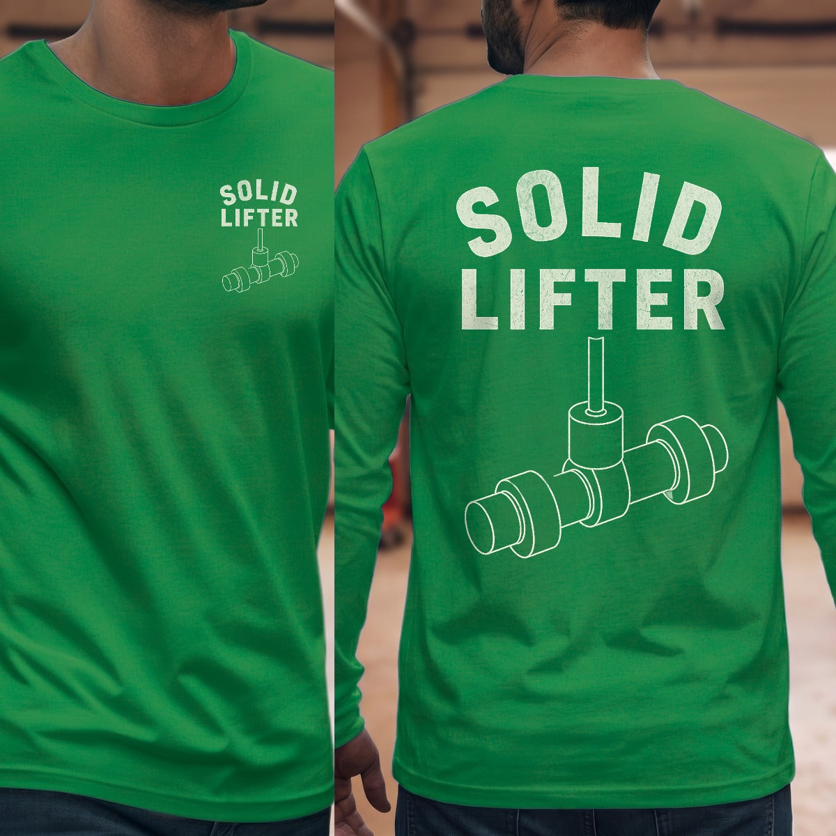 Irish Green | Left Chest + Back (refreshed)
