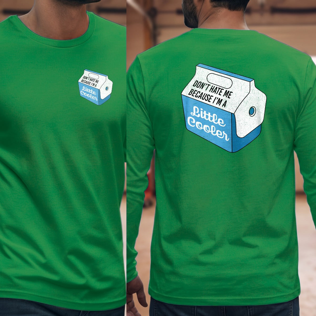 Irish Green | Left Chest + Back (refreshed)