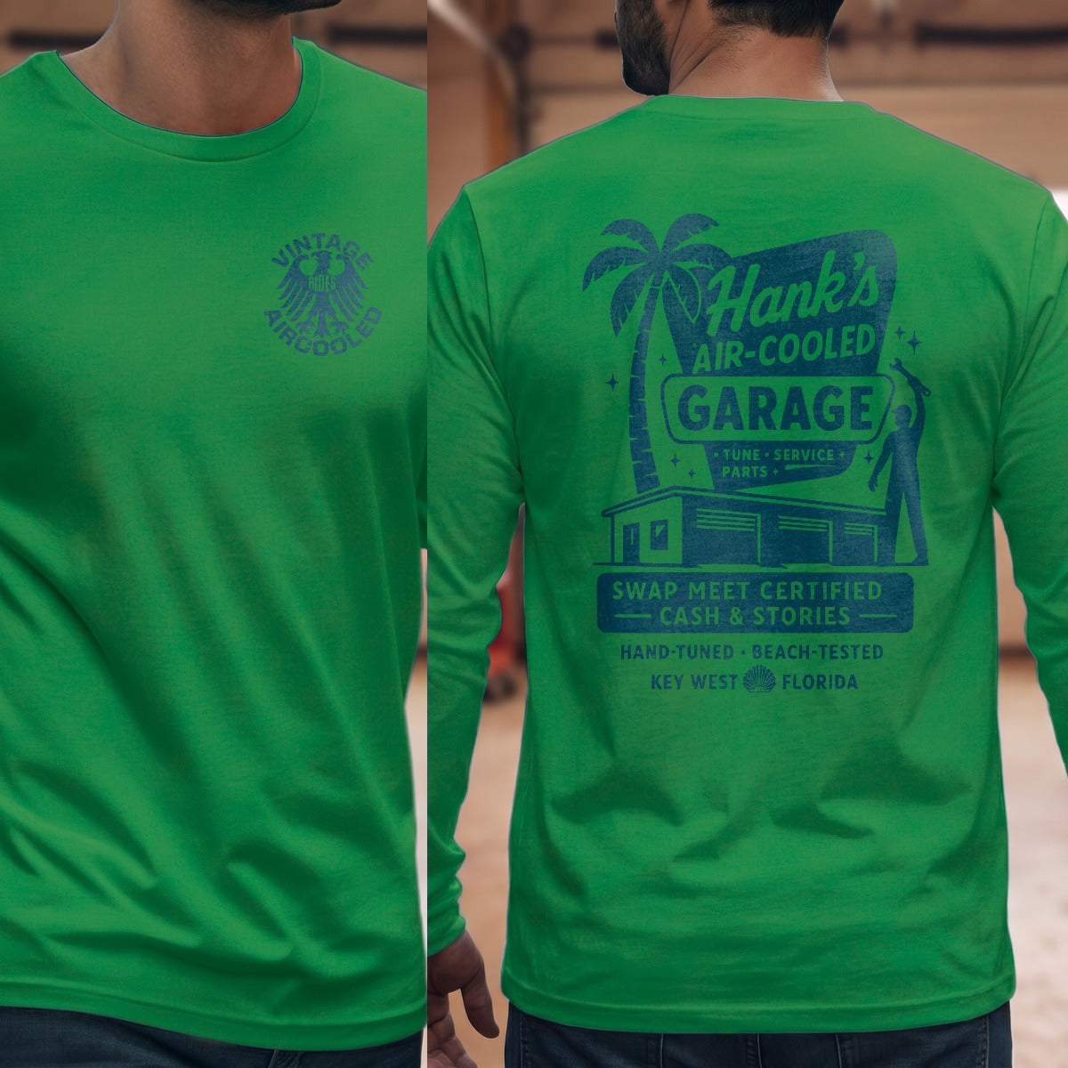 Irish Green | Left Chest + Back (refreshed)