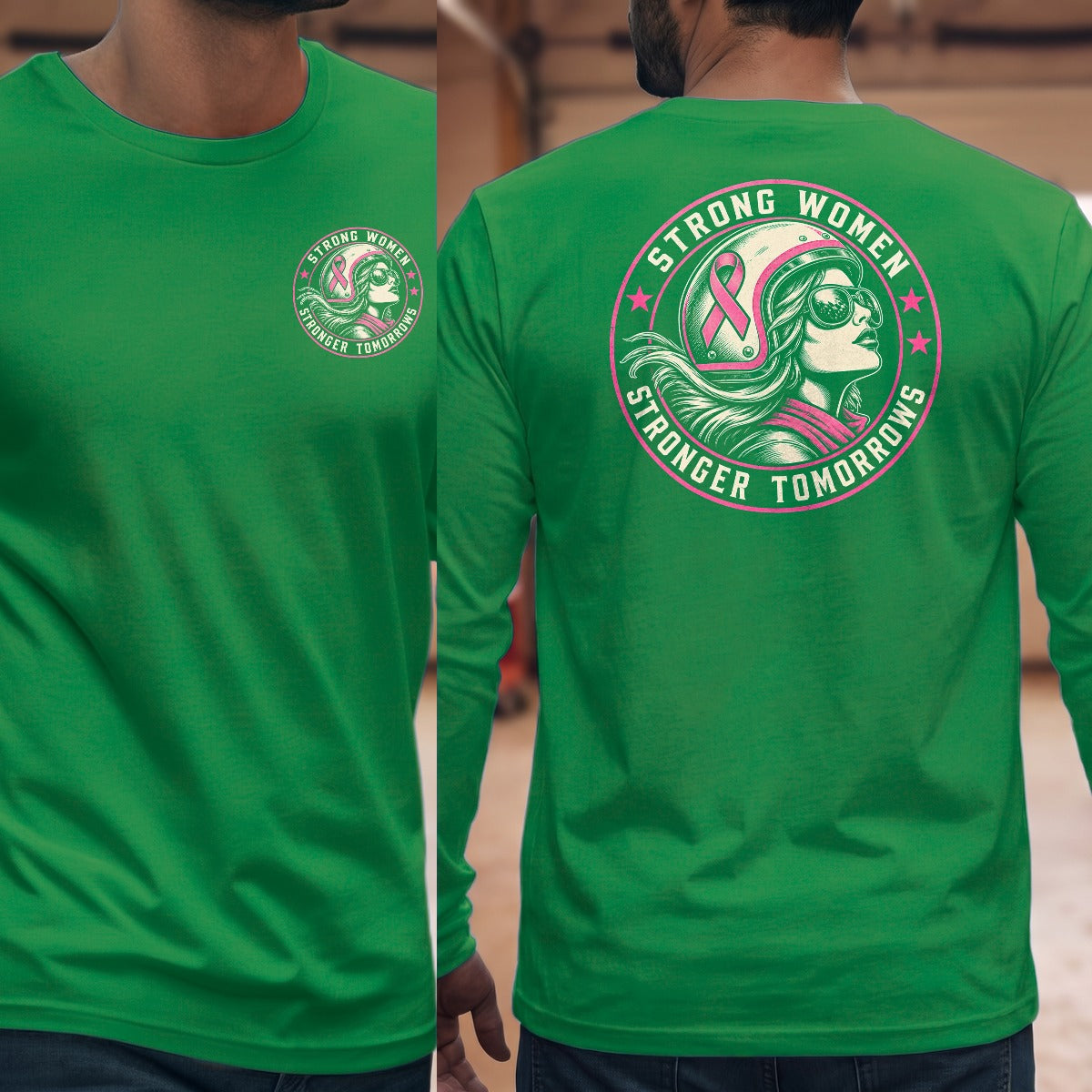 Irish Green | Left Chest + Back (refreshed)
