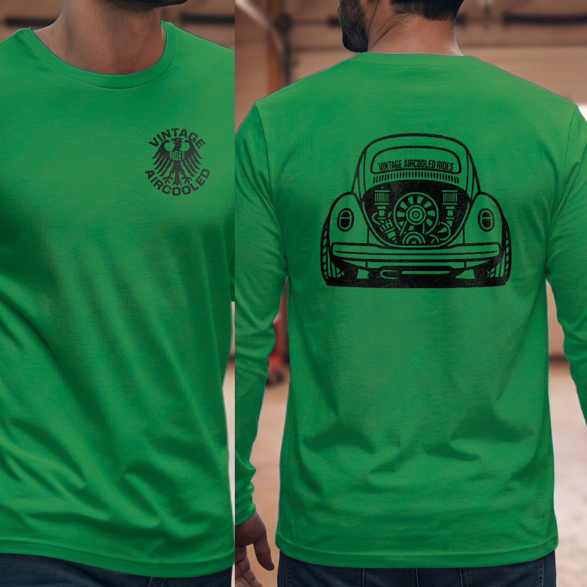 Irish Green | Left Chest + Back (refreshed)