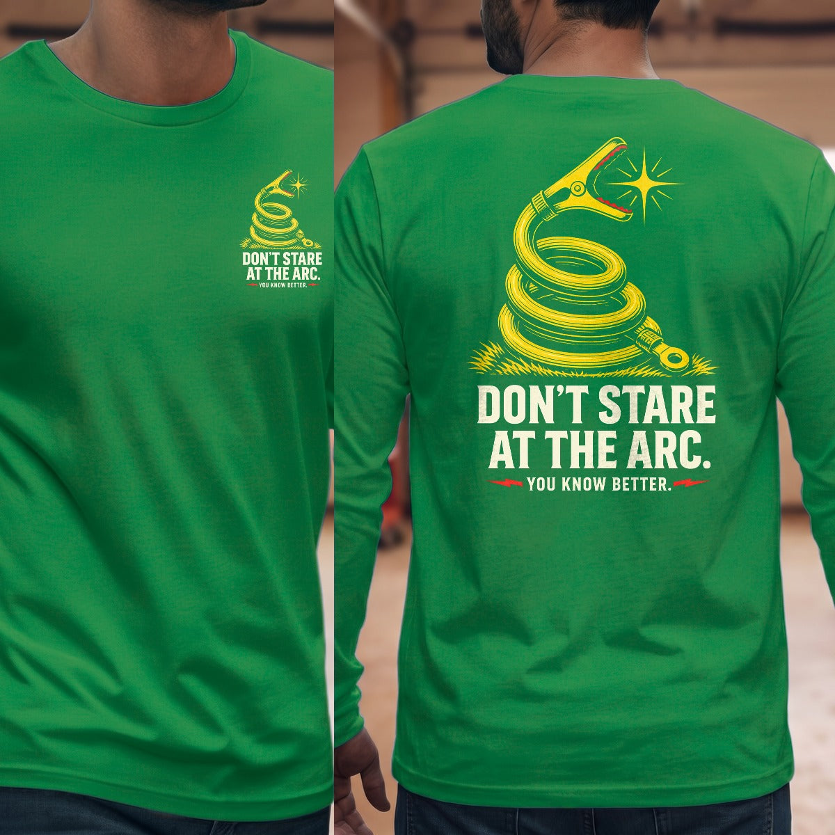 Irish Green | Left Chest + Back (refreshed)